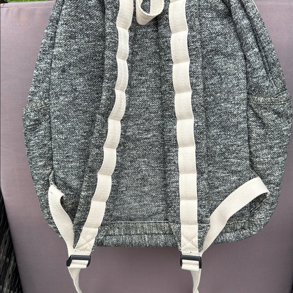 STATE Gray Minimalist Backpack with Heathered Texture - Picture 11 of 13